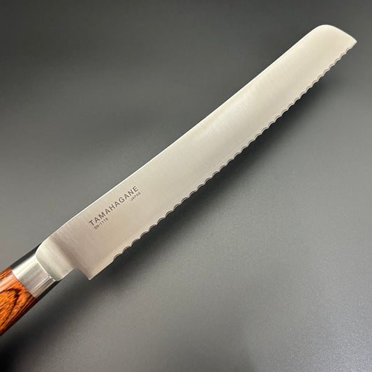 Bread Knife 3-Ply Polished Pakkawood 230mm