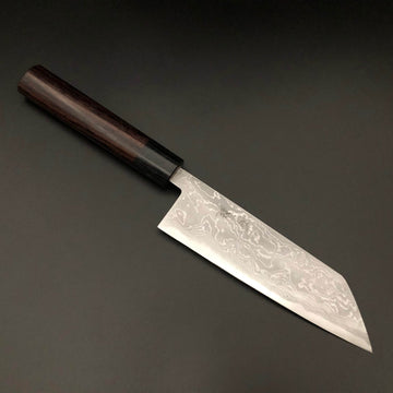 Bunka 165㎜ Carbon Damascus Rosewood Handle