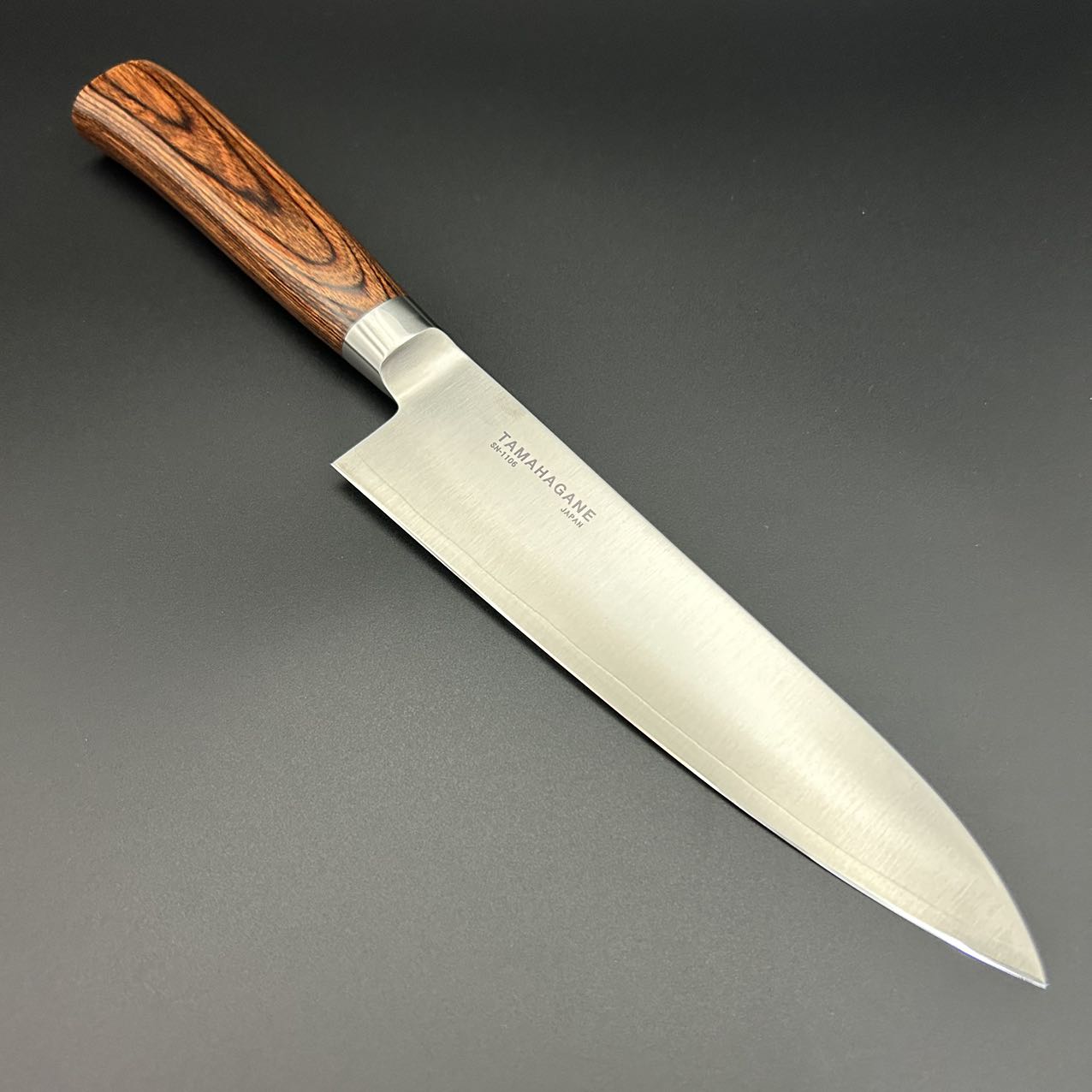 Gyuto 3-Ply Polished Pakkawood 180mm