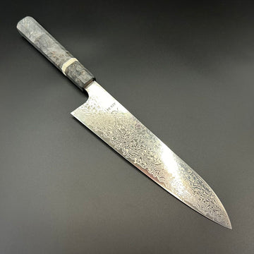 Gyuto ATS-34 Nickel Damascus Resin 210mm