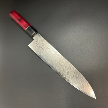 Gyuto AUS-10 Damascus Wood 210mm