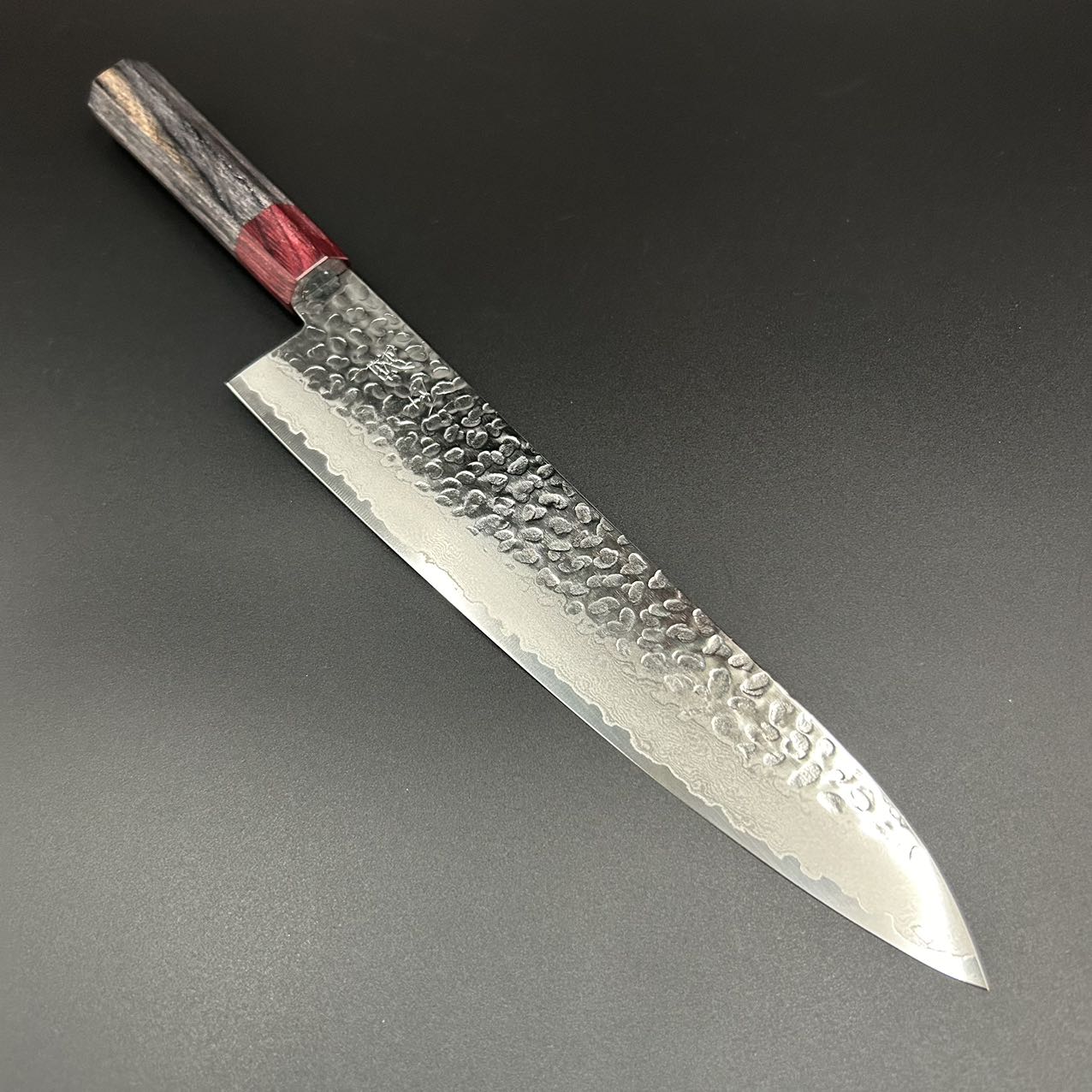 Gyuto AUS-8 Damascus Wood 240mm