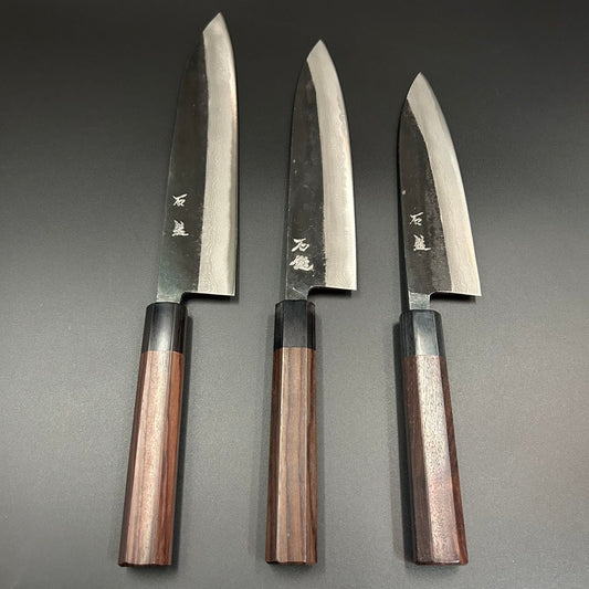 Gyuto Blue-2 Kurouchi Damascus Rosewood 180∼240mm