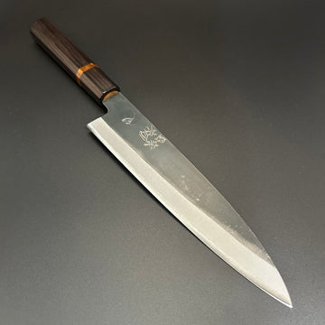 Gyuto Blue-2 Kurouchi Rosewood 210-240mm 2-Handle-Type