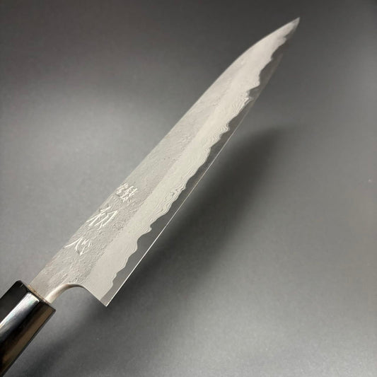 Gyuto Blue-2 Nashiji Damascus Walnut 210mm