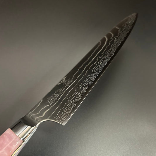 Gyuto CoSP Damascus Western 210mm Pink