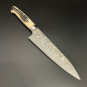 Gyuto R2 Damascus Deer-Antler 180mm