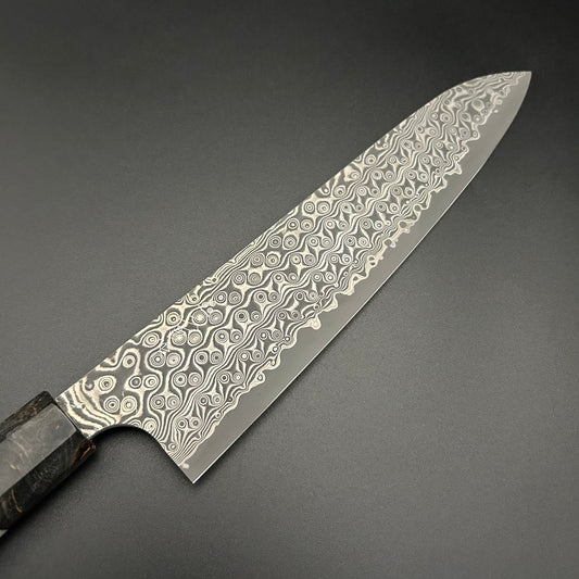 Gyuto SG2 Damascus Walnut Resin 240mm