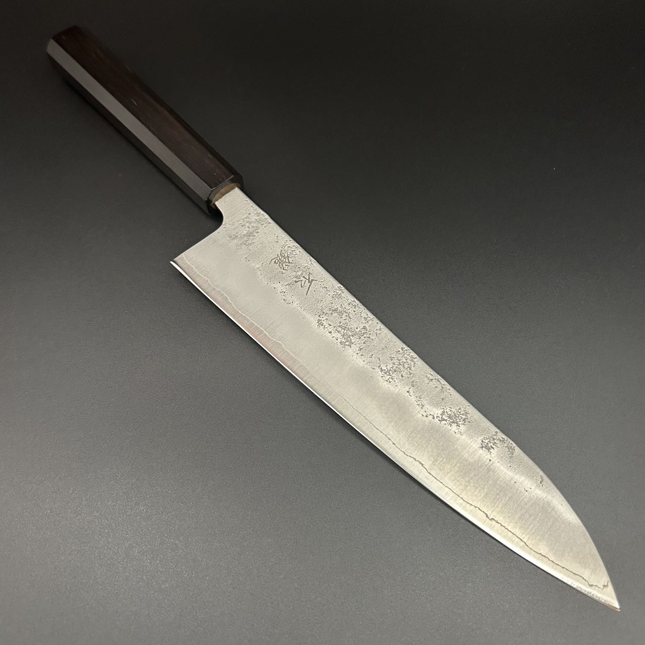 Gyuto Silver-3 Nashiji Rosewood 210mm