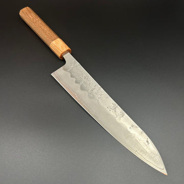 Gyuto Silver-3 Nashiji Zelkova 180-210mm