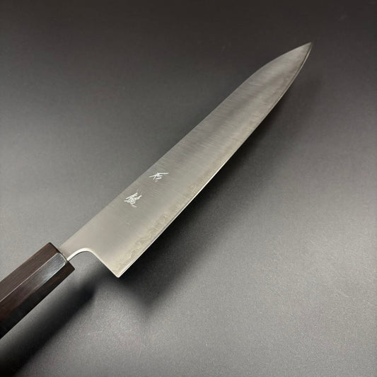 Gyuto Super-Blue Polished Ebony 240mm