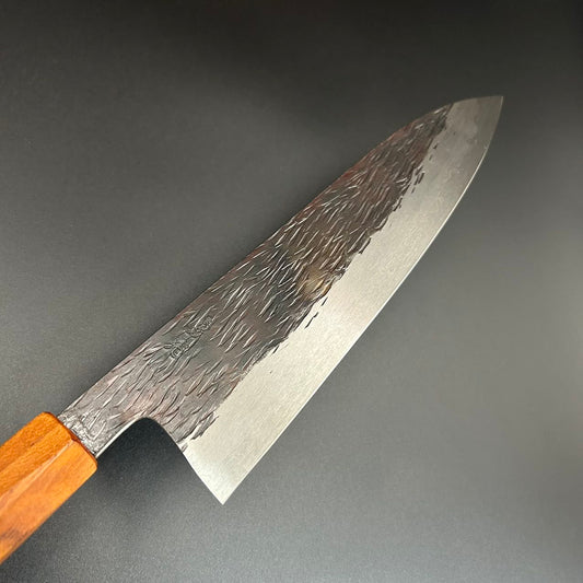 Gyuto White-1 Tsuchime Wood 210mm