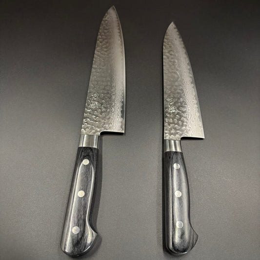 Gyuto VG10 Tsuchime Damascus Western 210-240mm