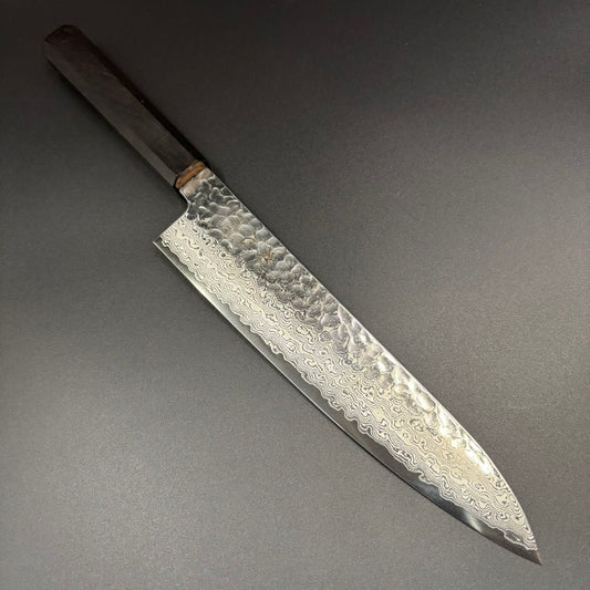 Gyuto VG10 Damascus Walnut-Resin 210mm 2-Handle-Type