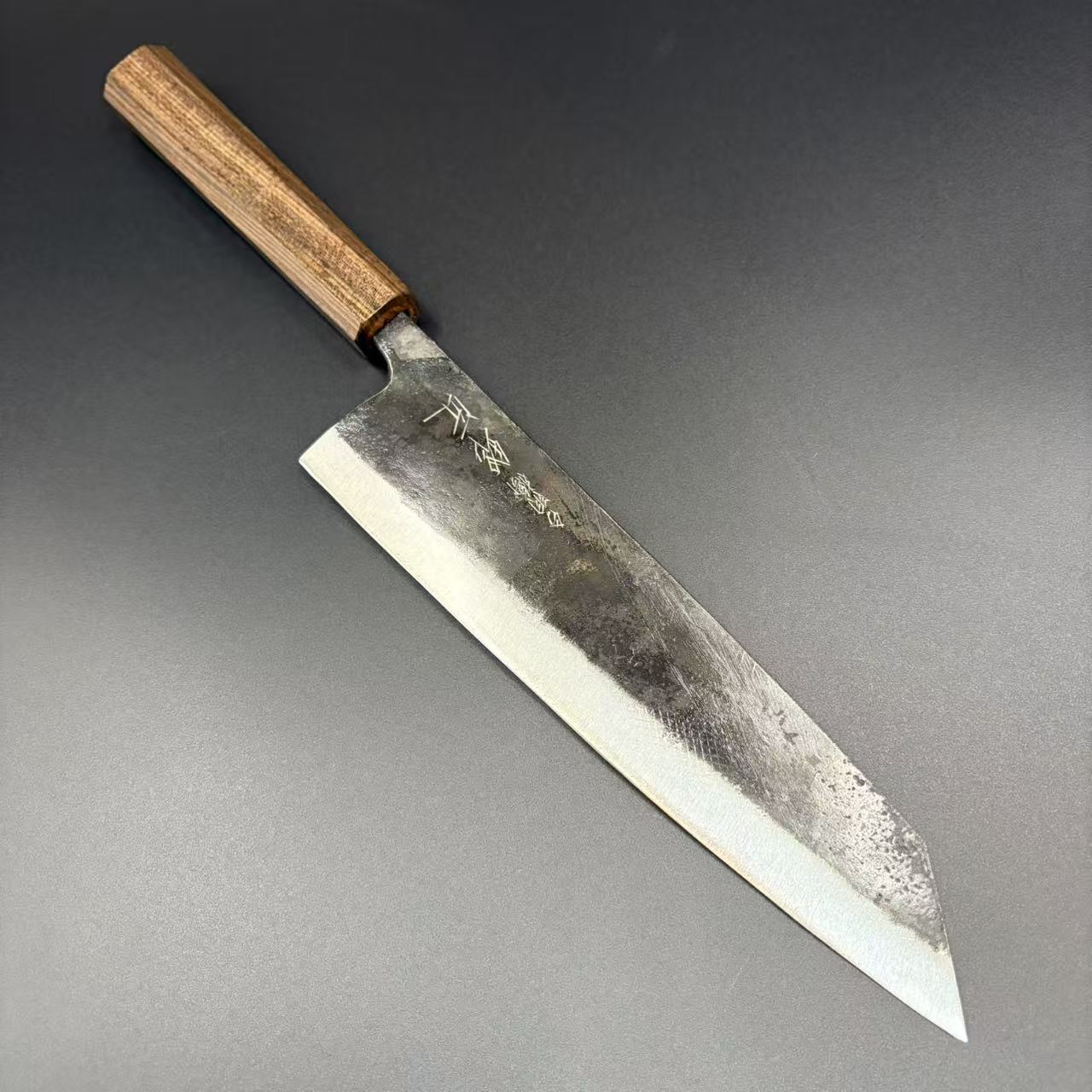 Kiritsuke Gyuto Blue-2 Kurouchi Rosewood 210mm