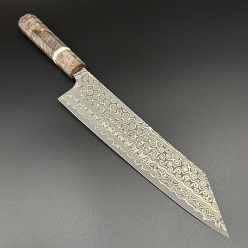 Kiritsuke Gyuto SG2 Damascus Walnut Resin 240mm