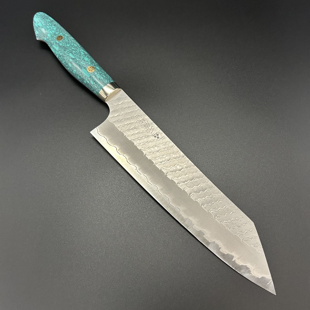 Kiritsuke SG2 Tsuchime Turquoise Western 210mm