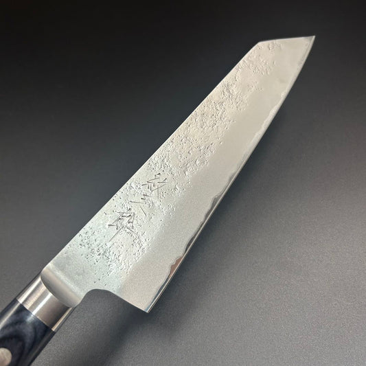 Kiritsuke Santoku Blue-2 Nashiji Western 195mm