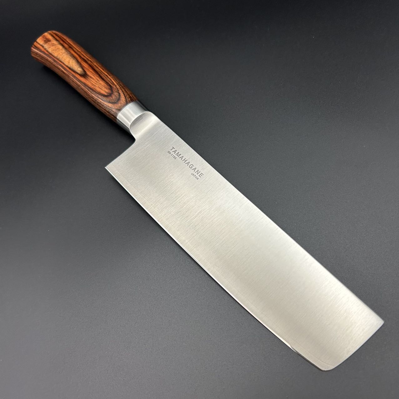 Nakiri 3-Ply Polished Pakkawood 180mm