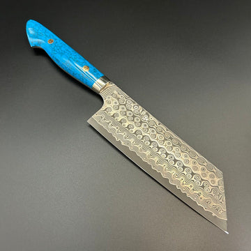 Nakiri SG2 Damascus Turquoise Western 170mm