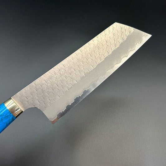 Nakiri SG2 Tsuchime Turquoise Western 170mm