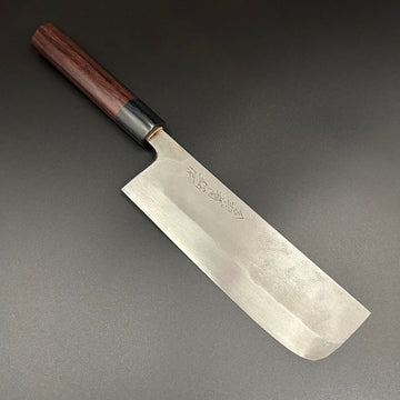 Nakiri Silver-3 Nashiji Rosewood 170mm