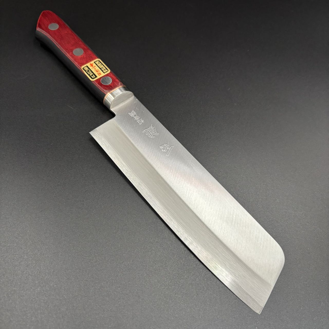 Nakiri Super-Blue Polished Western 170mm