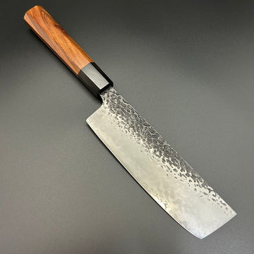 Nakiri VG10 Black Tsuchime Cherry 165mm