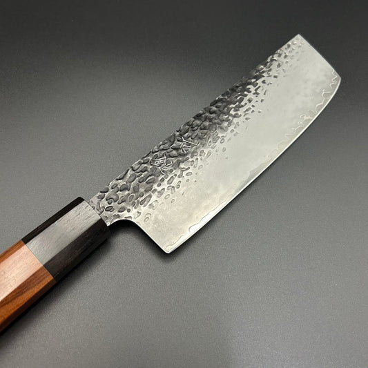 Nakiri VG10 Black Tsuchime Cherry 165mm