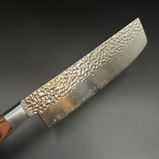 Nakiri VG10 Damascus-Tsuchime Western 165mm