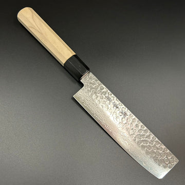 Nakiri VG10 Damascus 45-Layers Wood 160mm