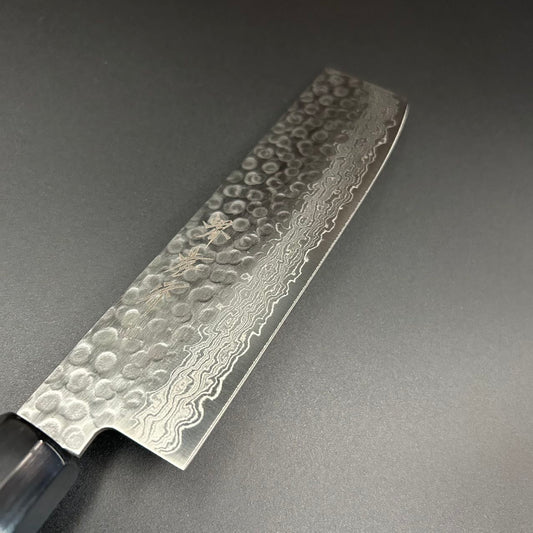 Nakiri VG10 Damascus 45-Layers Wood 160mm