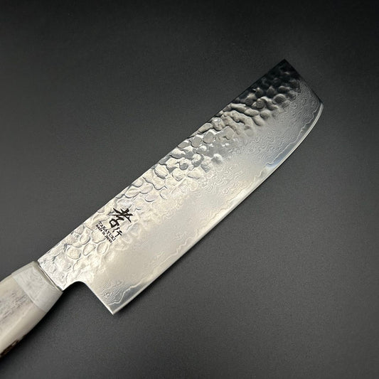 Nakiri VG10 Damascus Deer Antler 165mm