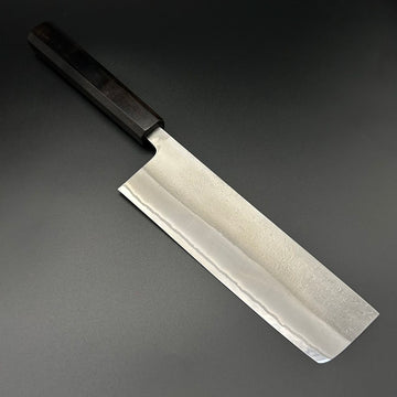 Nakiri White steel #2 Nashiji Rosewood 165mm