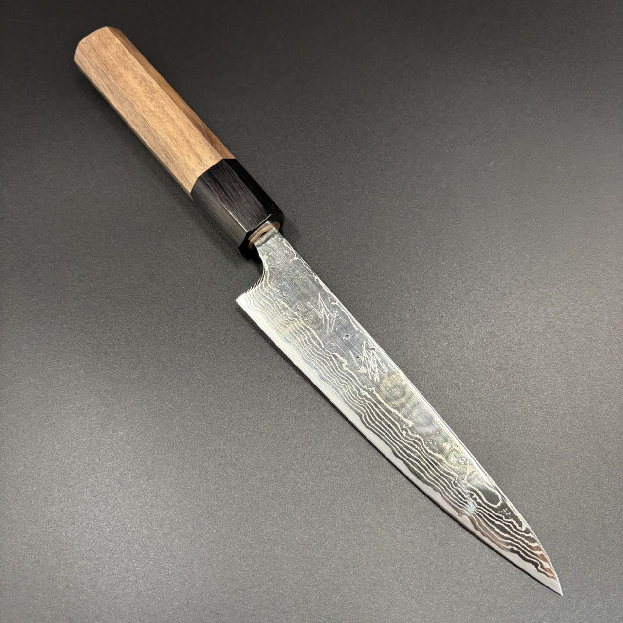 Petty Silver-3 Damascus Walnut 150mm