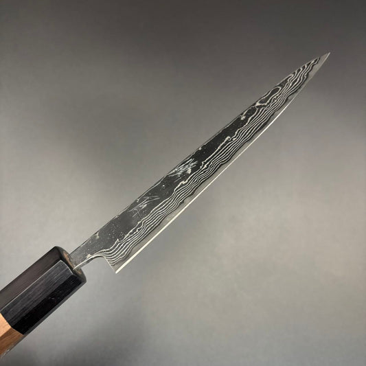 Petty Silver-3 Damascus Walnut 150mm