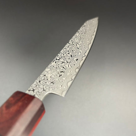 Petty VG10 Damascus 67-Layers Rosewood 135mm