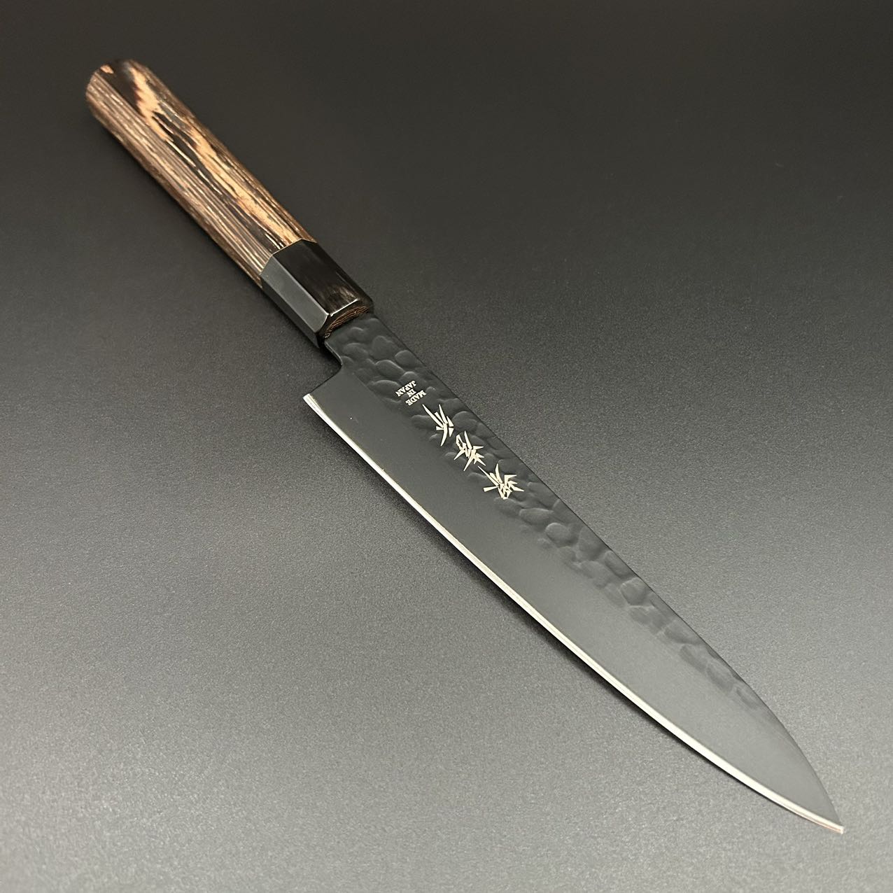 Petty VG10 Kurozome-Tsuchime Wenge 150mm