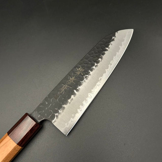 Sakai Santoku Super-Blue Cherry 165mm