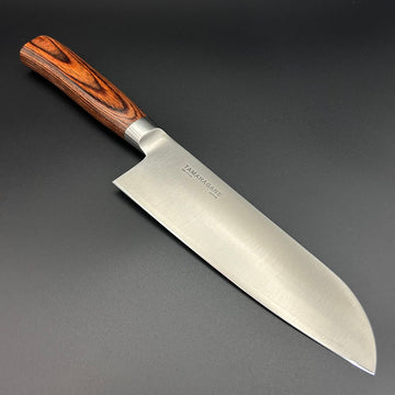 Santoku 3-Ply Polished Pakkawood 175mm