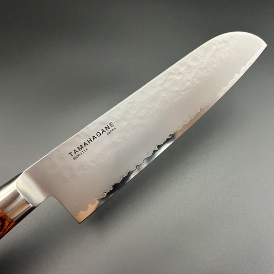 Santoku 3-Ply Tsuchime Pakkawood 175mm