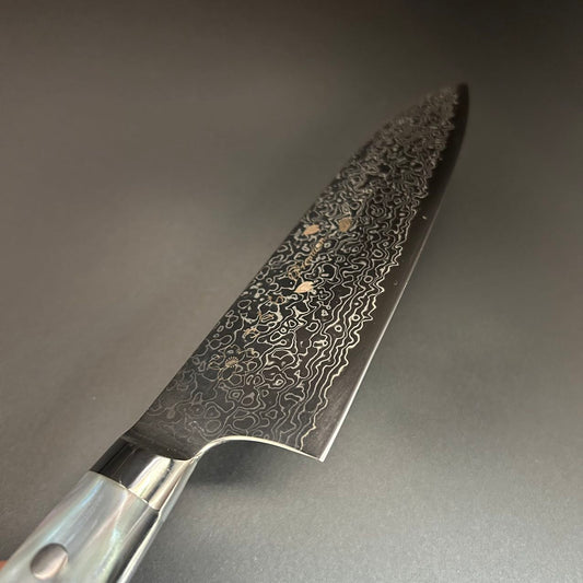 Santoku SG2 Damascus Western 175mm Color