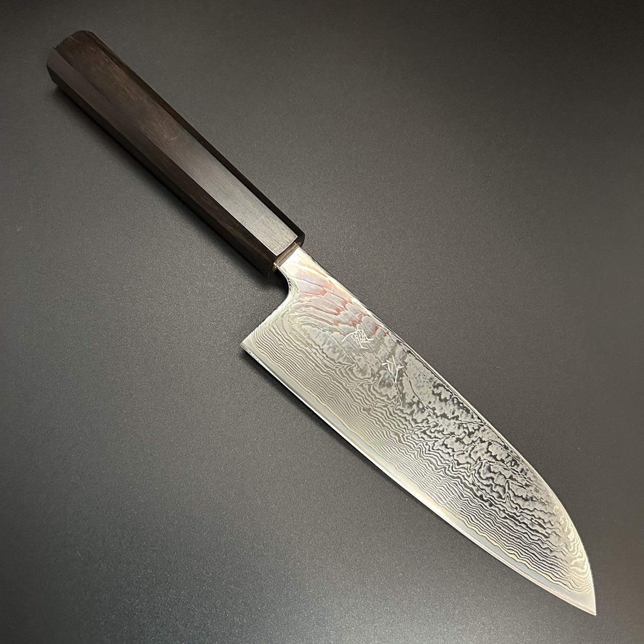 Santoku SLD Damascus Rosewood 165mm