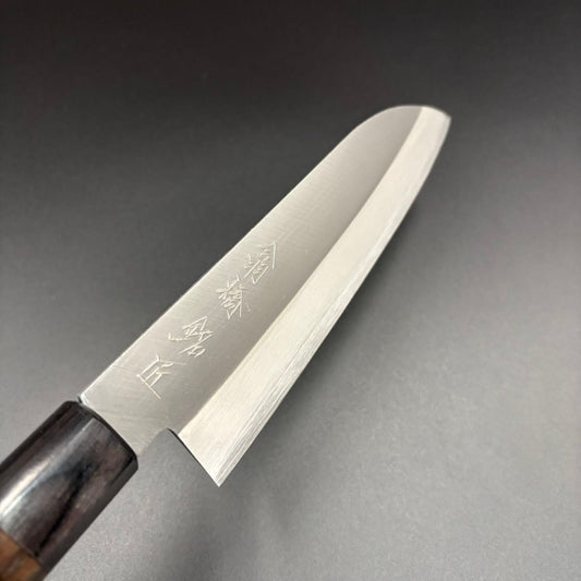 Santoku Super-Blue Polished Rosewood 170mm