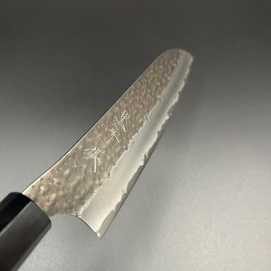 Santoku Super-Blue Tsuchime Ebony 170mm