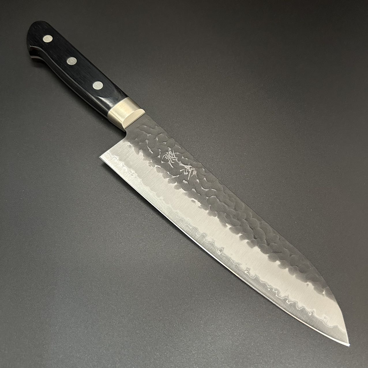 Santoku Super-Blue Tsuchime Western 180mm