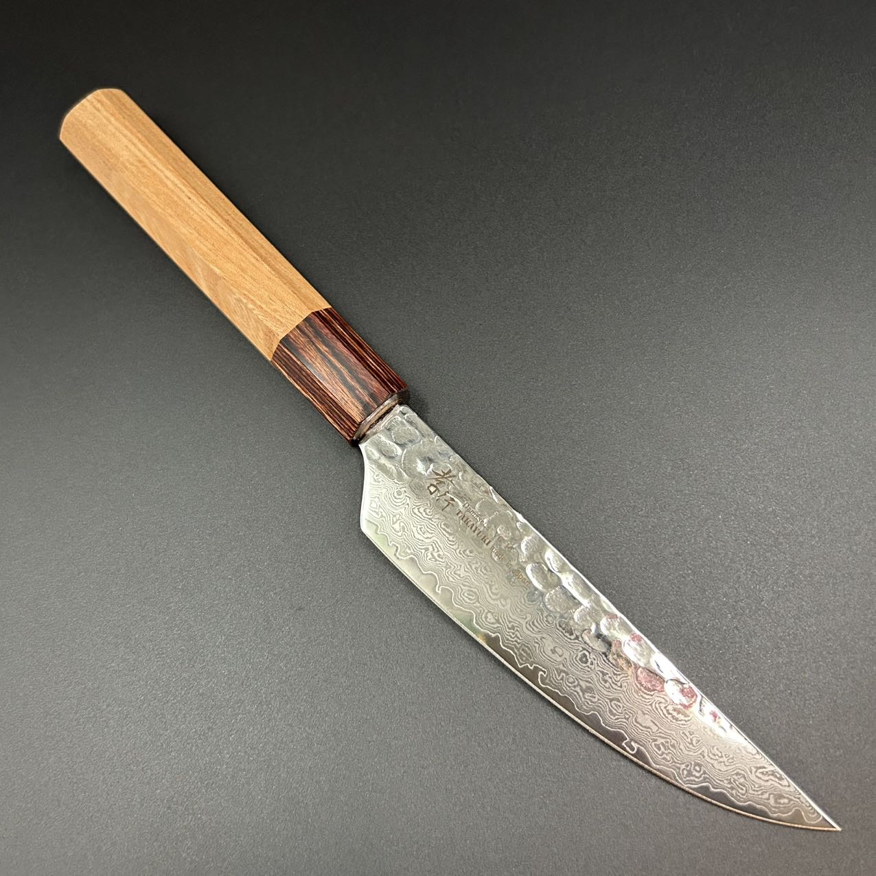 Steak knife VG10 Damascus 33-Layers Cherry 120mm