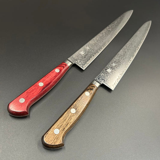 Sujihiki AUS-10 Damascus Western 240mm 2-Colors