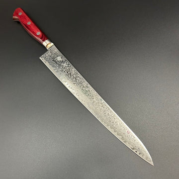 Sujihiki AUS-10 Damascus Western 240mm 2-Colors