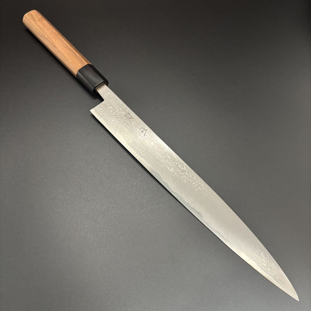 Sujihiki Blue-2 Damascus Walnut 270mm